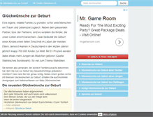 Tablet Screenshot of glueckwuensche-zur-geburt.org